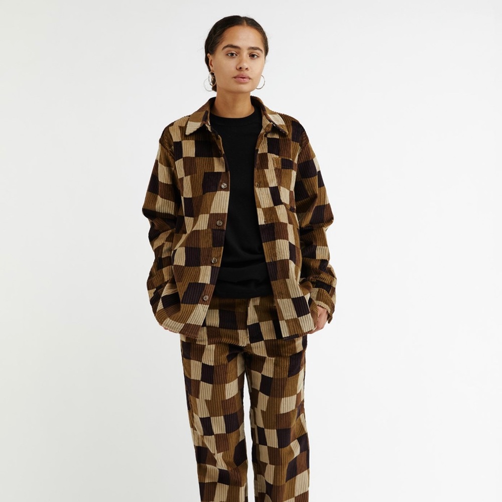 Stussy wobbly check shirt